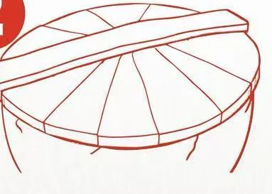 古法制面醒发工序插画