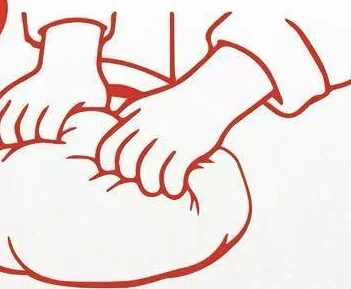 古法制面揉面工序插画